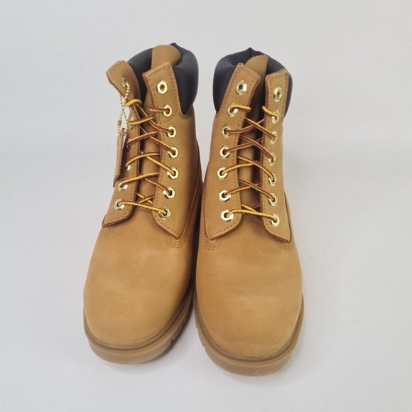 Timberland 6 Inch Classic Boot Wheat Brown Waterproof Boots - Picture 4 of 12